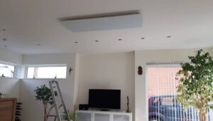 Infraroodverwarming in de woonkamer